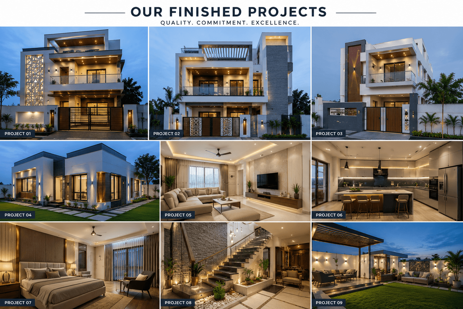 AS Infratech completed projects showcase