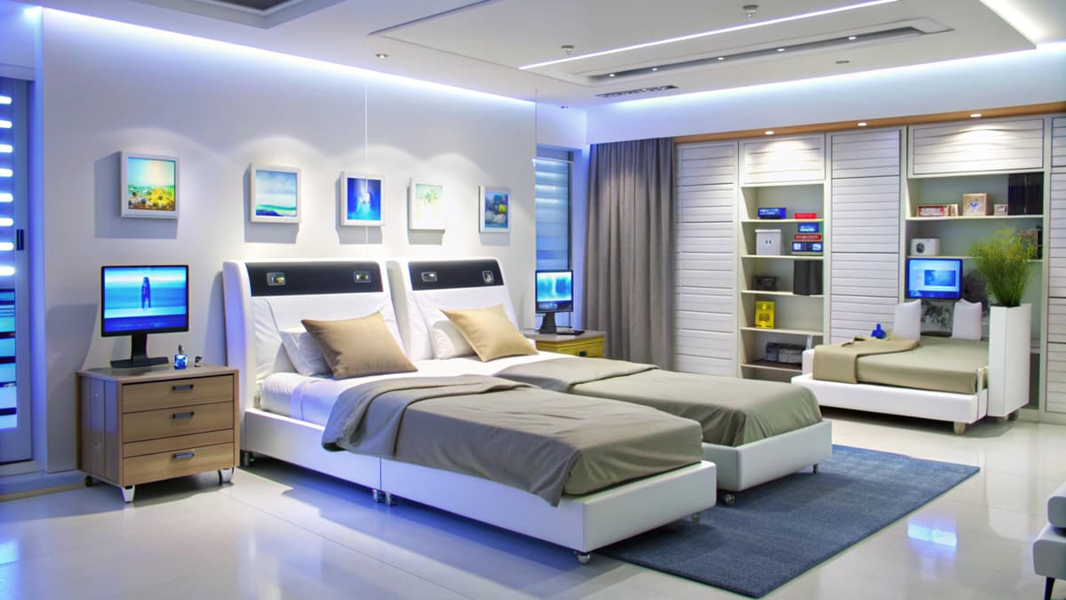 Modern master bedroom design